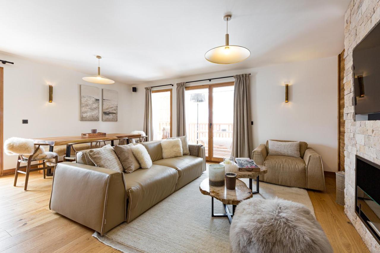 Le Refuge Des Anges Apartamento Megève Exterior foto