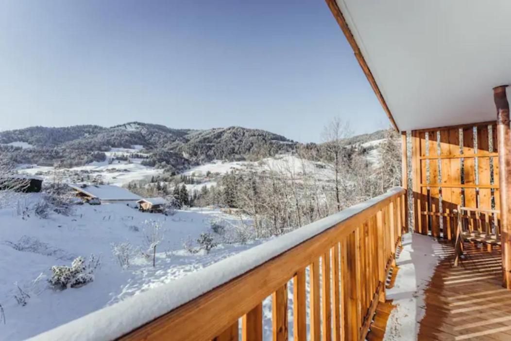 Le Refuge Des Anges Apartamento Megève Exterior foto