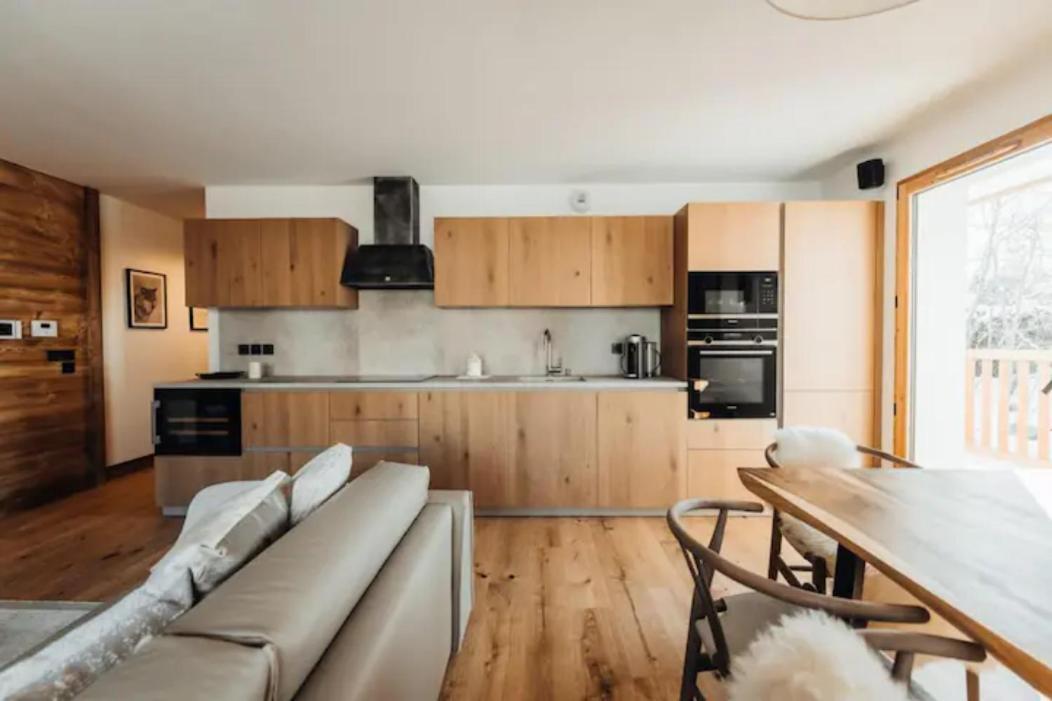Le Refuge Des Anges Apartamento Megève Exterior foto