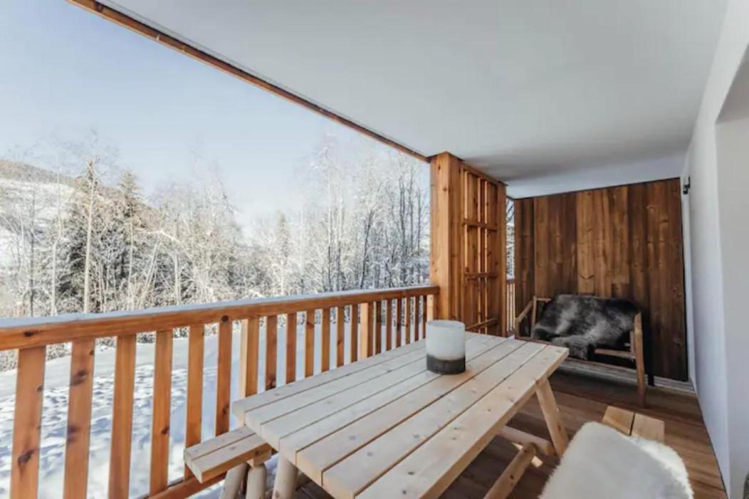 Le Refuge Des Anges Apartamento Megève Exterior foto